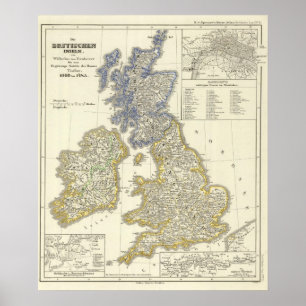 1066年から1485年までのイギリス諸島 ポスター