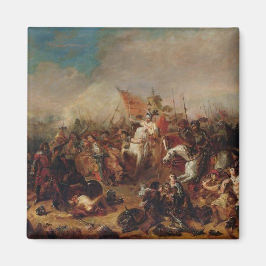 1066年のヘイスティングスの戦い マグネット (正面)