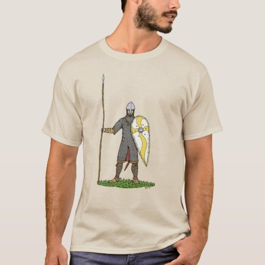 1066年頃のノルマン騎士 Tシャツ (正面)