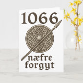 1066 ナエフレ フォーゲット ネバー フォーゲット ヴァイキング イングランド ヒス カード (黄色い花)