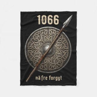 1066 ネフリ フォーギット ヴァイキング イングランド 忘れない フリースブランケット
