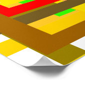 107色縁どのカスタマイズ ポスター (角)