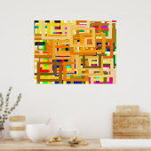 107色縁どのカスタマイズ ポスター (キッチン)