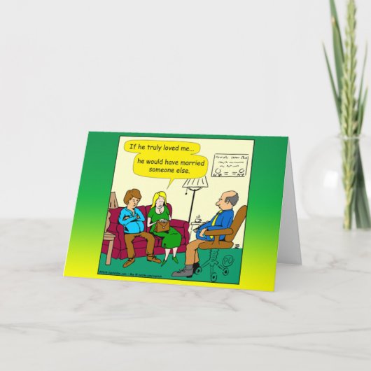 1077年、彼もしは私の漫画を本当に愛した – 記念日 招待状 (正面)