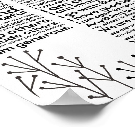 108女前向きの子のポスターを強化する主張 ポスター (角)