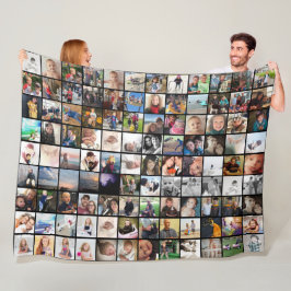108枚の写真または画像または引用文 フリースブランケット