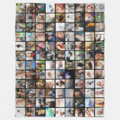 108枚の写真または画像または引用文 フリースブランケット (正面)