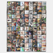 108枚の写真または画像または引用文 フリースブランケット (正面)