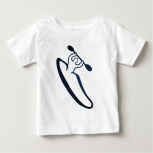 1081カヤック ベビーTシャツ