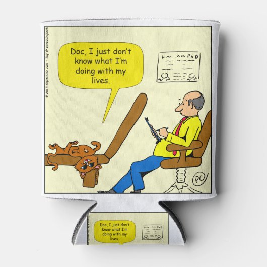 1082私は私の人生の漫画で何をしているか 缶クーラー (正面)