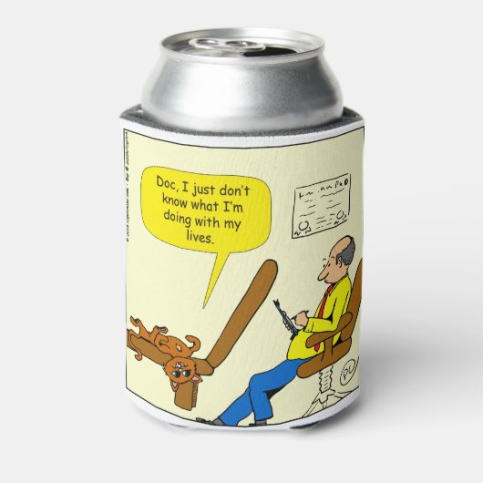 1082私は私の人生の漫画で何をしているか 缶クーラー (缶裏面)