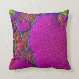 108-59大きい赤紫の葉 クッション
