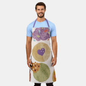 108 Asian Cookies Apron by Katherine Julie エプロン (着用した状態)