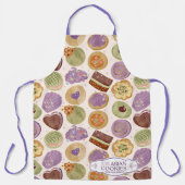 108 Asian Cookies Apron designed by Katherine Juli エプロン (正面)
