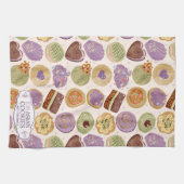 108 Asian Cookies Tea Towel キッチンタオル (横)