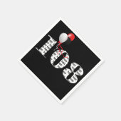 108th誕生日パーティーバルーン スタンダードカクテルナプキン (角)