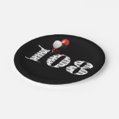 108th誕生日パーティーバルーン ペーパープレート (アングル)