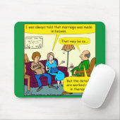 1090結婚は天国漫画のマウスパッドで作られた マウスパッド (マウス)