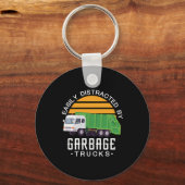 10.ごみトラックファン用ごみトラック キーホルダー (正面)