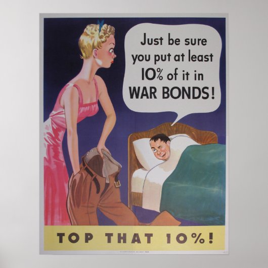 10%のポスターのトップ ポスター (正面)