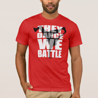10%はを離れて/、私達戦います踊ります(ワイシャツ) Tシャツ