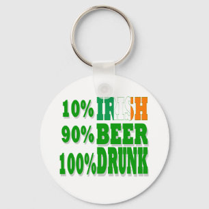 10%アイルランド語 キーホルダー