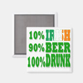 10%アイルランド語 マグネット (正面/裏面)