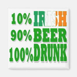 10%アイルランド語 マグネット