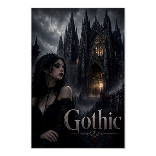 #10 ゴシック ポスター (正面)