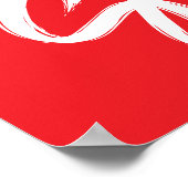 10%セールの看板、18x24レッドセール ポスター (角)