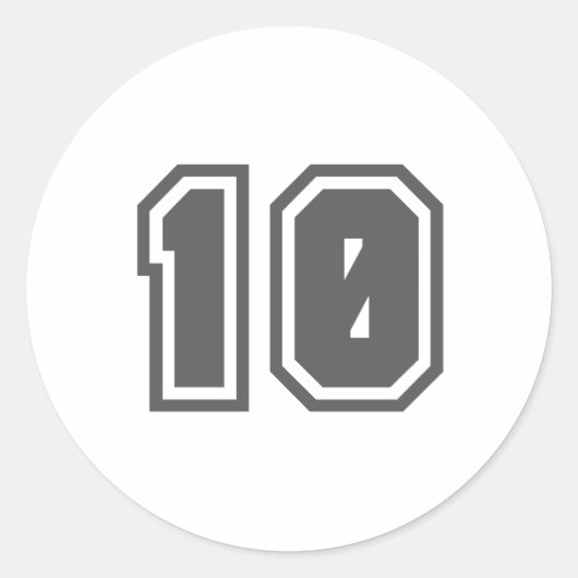 10 ラウンドシール (正面)