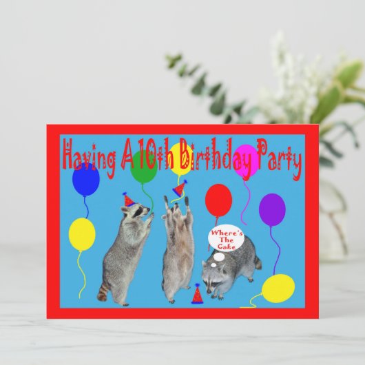 10 招待状 (スタンド正面)