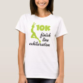 10,000緑のフィニッシュライン Tシャツ (正面)