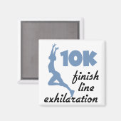 10,000青い仕上げライン マグネット (正面/裏面)