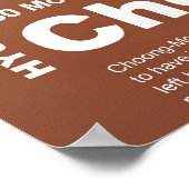 10-11推奨ブラックベルトドジャンポスター ポスター (角)