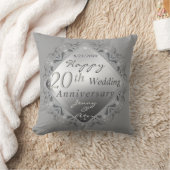 10・11・20・25・70周年結婚記念枕 クッション (ブランケット)