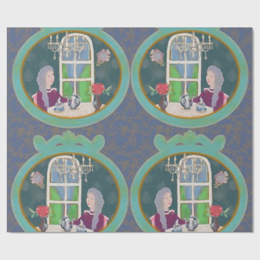 10:15 in LALATOWN Wrapping Paper 1 ラッピングペーパー (フラット)