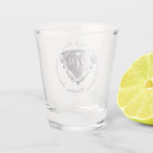 10,20,25周年記念結婚ハート ショットグラス (裏面)