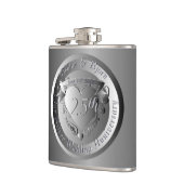 10,20,25,70周年メダ結婚リオン フラスク (左)