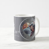 10、20、25、70周年記念結婚写真オフ コーヒーマグカップ (正面右)
