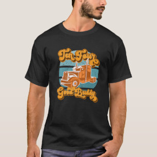 10 4グッドバディレトロCB無線トラックヴィンテージ Tシャツ