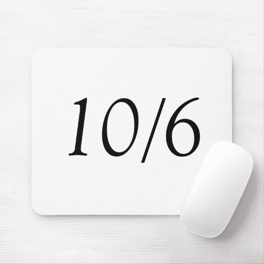 10/6年 マウスパッド (マウス)