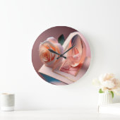 10.75インチ円形アクリル製壁時計 ラージ壁時計 (ホーム)