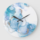 10.75インチ樹脂丸アクリル壁時計 ラージ壁時計 (正面)