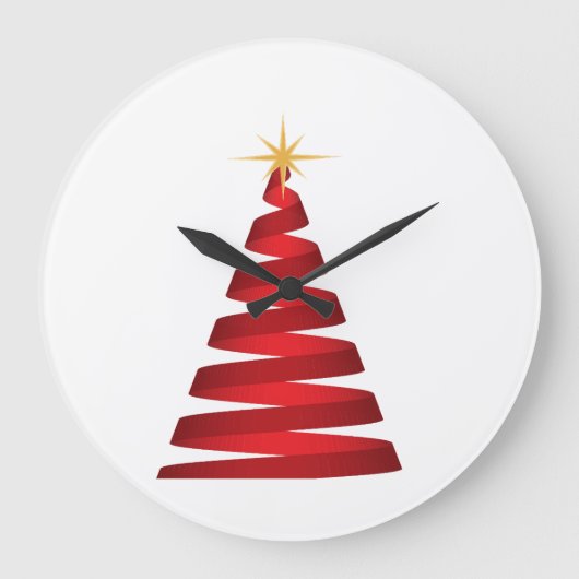 10.75" Round Acrylic Wall Clock ラージ壁時計 (正面)