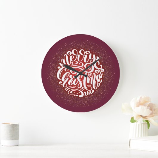 10.75" Round Acrylic Wall Clock ラージ壁時計 (ホーム)