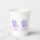 10 and Totally Magical Girls’ Birthday  紙コップ (裏面)