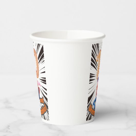 10 and Unstoppable Boys’ Birthday 紙コップ (左)