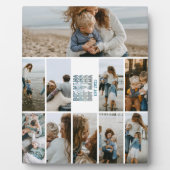 10 Boy Mama Custom Photo Collage フォトプラーク (正面)