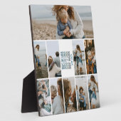 10 Boy Mama Custom Photo Collage フォトプラーク (側面)